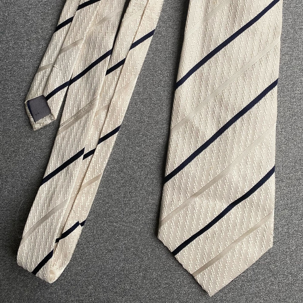 Striped tie